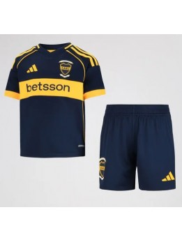 Billige Boca Juniors Hjemmedraktsett Barn 2025-26 Kortermet (+ Korte bukser)